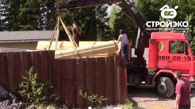 Начало строительства дома в Ленинградской обл. смотреть онлайн