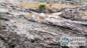 Мини-вездеход Маламут Лебедев Моторс покатушки в грязи