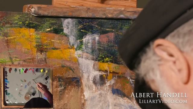 Albert Handell “Painting Water & Rocks in Oil” **FREE LESSON VIEWING** смотреть онлайн