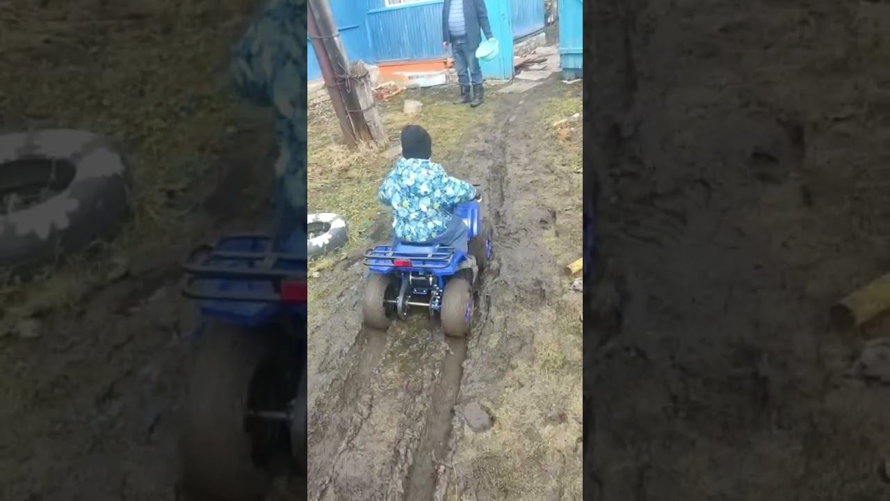 Отзыв клиента на электроквадроцикл Motoland ATV E008 800Вт смотреть онлайн