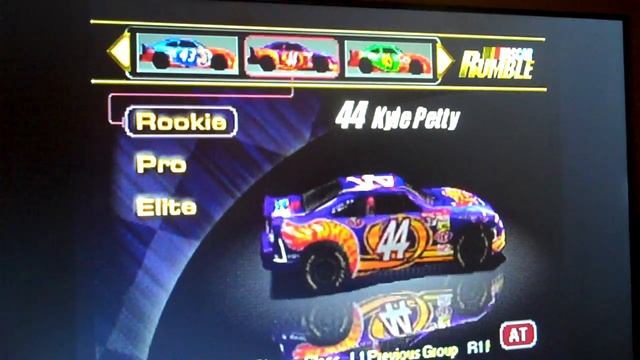 NASCAR Rumble PS1 All Drivers and Cars (Rookie) смотреть онлайн
