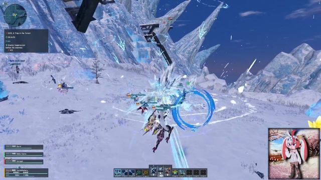 [PSO2:NGS] - LIMITED-TIME QUEST: DRILL: A TRAP IN THE FOREST! GAMEPLAY LVL 57 MOBS (Steam) смотреть онлайн
