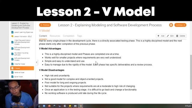 Lesson 2 Software Development Life Cycle (SDLC) V Model || CodeLikeLD Tagalog Discussion смотреть онлайн