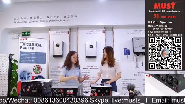 #MUST PV18&PV35 Solar Inverter Explainer Video (by Spencer&Laura)