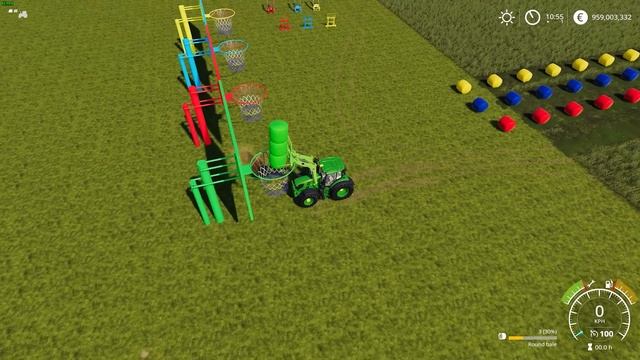 LORD OF COLORS : INTERESTING BALE SELLING ! COLORED BASKET : Farming Simulator 19 смотреть онлайн