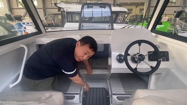 Your dream boat Allsea Profisher 625 is here,aluminum 21ft fishing boat смотреть онлайн