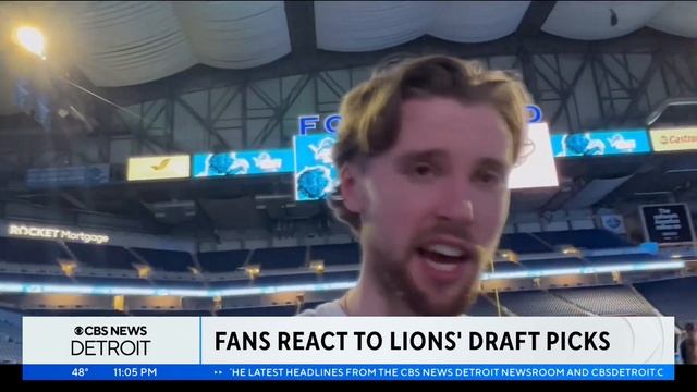 Fans react to Lions' draft picks смотреть онлайн