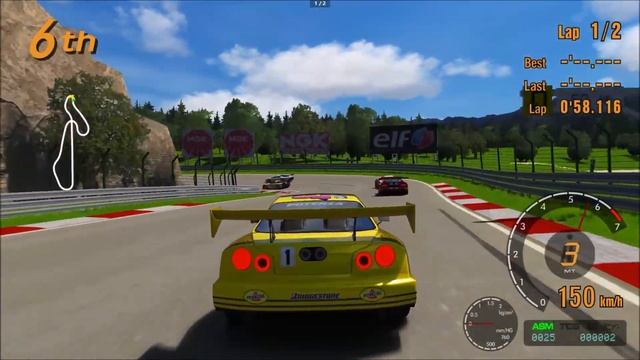 Gran Turismo 3 A-SPEC REMASTERED - Assetto Corsa смотреть онлайн