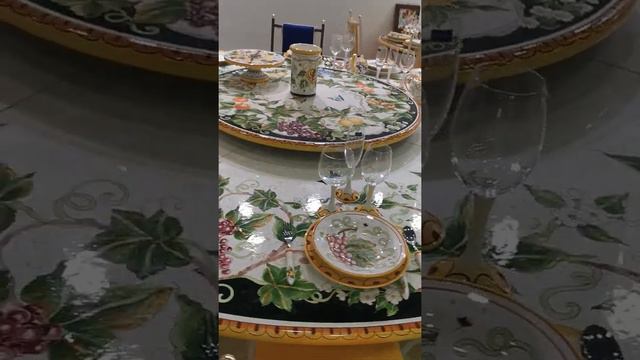 Выставка мебели ЭКСПО 2021. Шикарный стол с восточным дизайном! смотреть онлайн