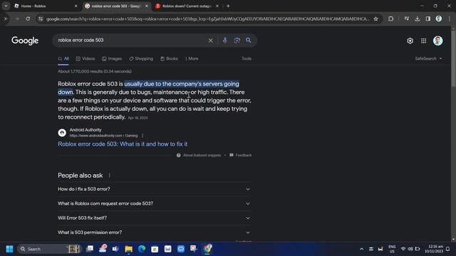 Fix Roblox Error 503 (Roblox Error 503 Service Unavailable) смотреть онлайн