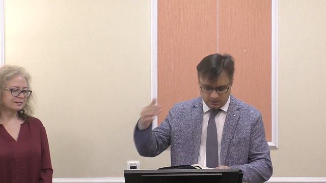 Причащение+сбор 23.10.2022 г. Тимур и Вика Бутаковы смотреть онлайн