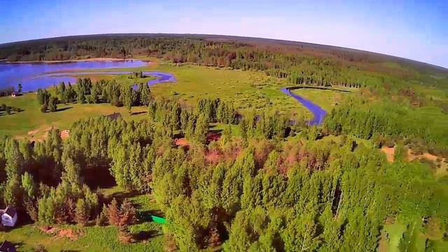 Эко-отель "Новый Ковчег" с высоты птичьего полёта смотреть онлайн