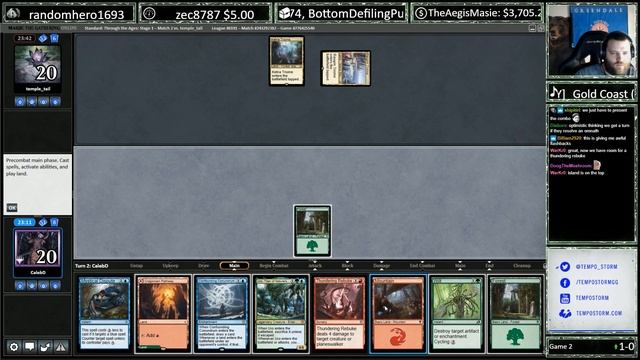 Standard Through the Ages #9, Omanth Ramp | Best Deck of the Gauntlet? | Magic Online Gameplay смотреть онлайн