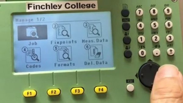 Leica TS06+ Data Manager