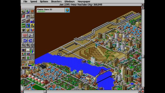 Classic Games 2: SimCity 2000 (New YouTube City Pt.13) THE FLOOD!!! смотреть онлайн