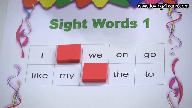 Sight Words Bingo 1 (Bingo Sight Word Games) смотреть онлайн