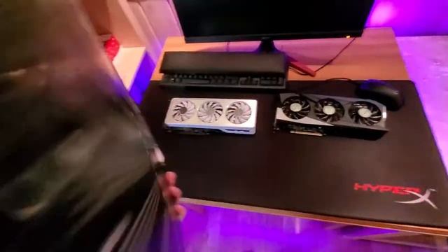 Распаковка карточек RTX 3060 TI от Gigabyet смотреть онлайн
