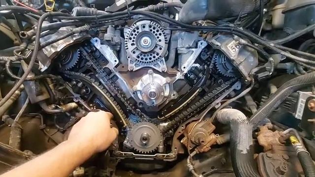 ford f250 ( new timing chain issue ) Genuine ford parts ( Fail ) смотреть онлайн