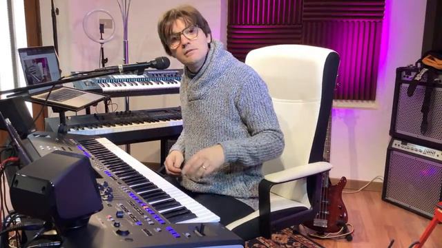 How it works an arranger keyboard (Yamaha Genos) смотреть онлайн