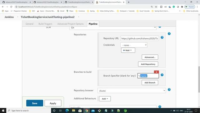 How to create Jenkins Pipeline Using Jenkinsfile in GitHub Project ? || Jenkins Pipeline смотреть онлайн