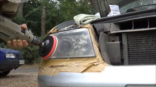 Полировка фар ауди а6 с5 смотреть онлайн