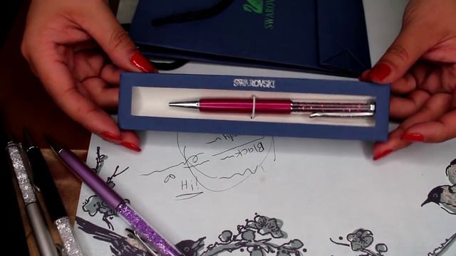 Aliexpress Haul #5 Swarovki & Mont Blanc Pens / USB! смотреть онлайн