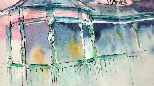 5 Tips to IMPROVE any Urban Sketch! | Urban sketching hacks to elevate your sketches watercolor смотреть онлайн