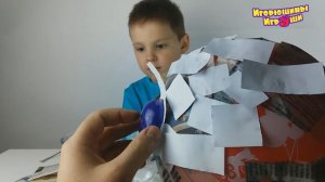 Сделали КОСМИЧЕСКИЙ ШЛЕМ для детей с Игорюшей Видео для детей