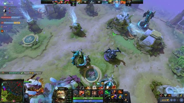 (Dota 2) У нас в команде Тайкус! (связь с керри потеряна _-). смотреть онлайн