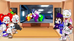 Аниматроники из 5 фнафа реагируют на Майнкрафт мультики про них | Часть 2 | FNAF SISTER LOCATION |