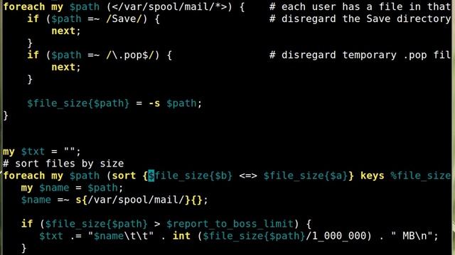 Beginner Perl Maven tutorial: 13.3 - reporting diskspace usage on mail server смотреть онлайн