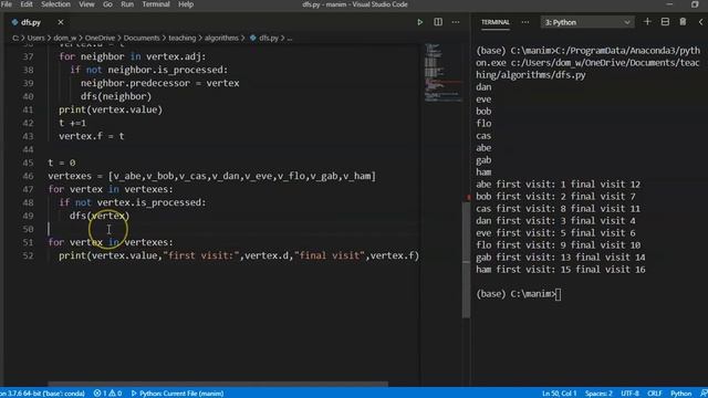 Depth First Search Part 6 смотреть онлайн