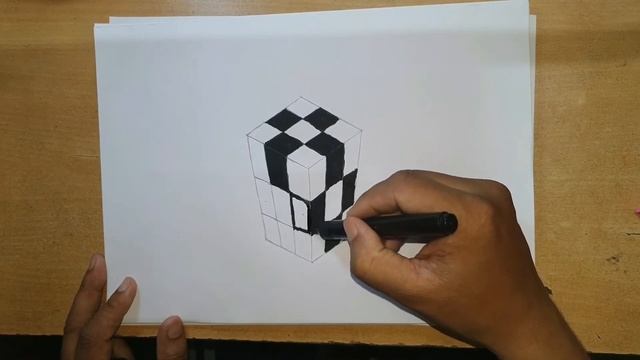 Pencil sketch 24 || Trying to draw a 3d cube || Ishan's mixed videos смотреть онлайн
