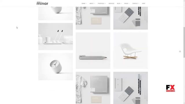 Minar - Minimal Portfolio WordPress Theme Sargis Napoleon смотреть онлайн