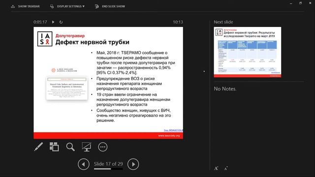 Ключевые сообщения от IAS 2019 – Track A и B, Dr Anna Deryabina смотреть онлайн