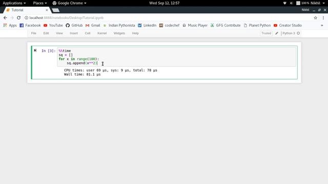 Calculating Cell Execution Time in Jupyter Notebook смотреть онлайн