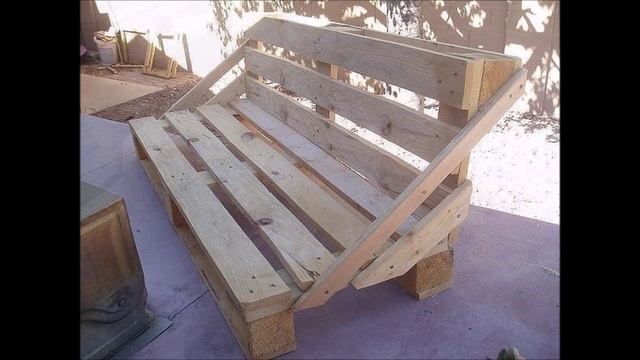 Лавка из поддона своими руками смотреть онлайн