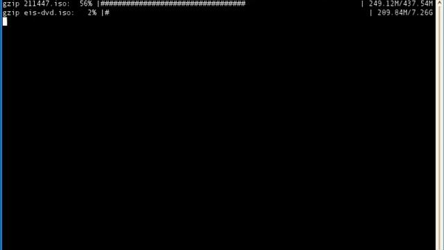 gzip ProgressBar in linux смотреть онлайн