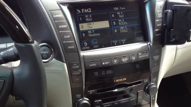 Lexus LS600hL volume stopped working an radio continually beeps смотреть онлайн