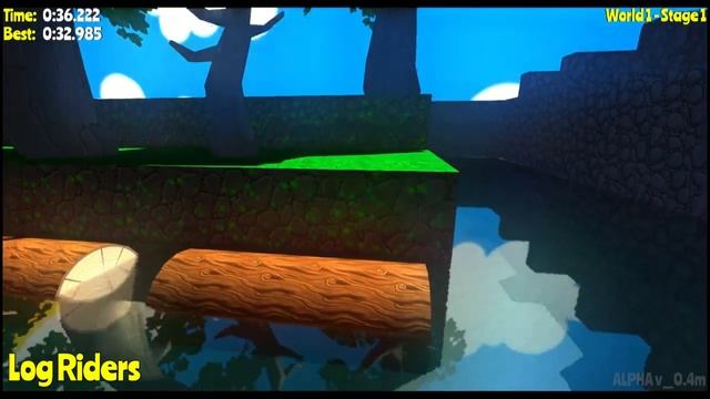 Log Riders - Alpha Gameplay смотреть онлайн