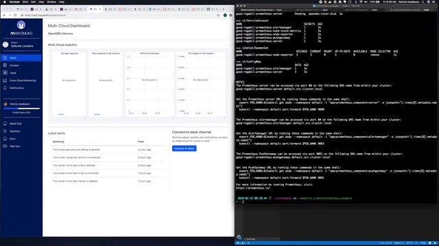 How to Install Prometheus Monitoring on Kubernetes using OpenEBS - Container Attached Storage смотреть онлайн