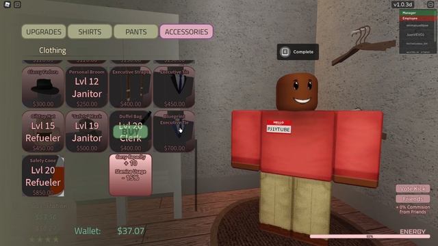 Roblox - Gas Station Simulator Best Accessories! смотреть онлайн