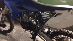 Китайский Мотор на Японский Кроссач Ямаха YZ-450F! Ч.1