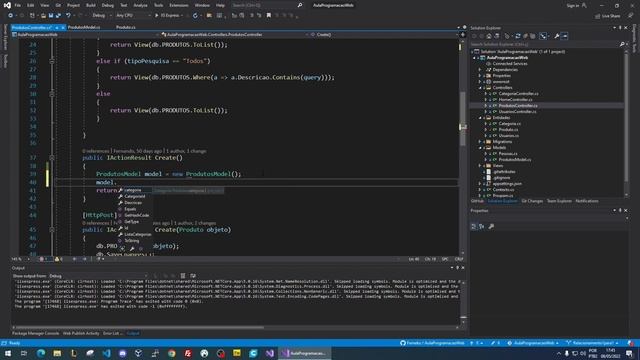 #7 Cadastrando em tabelas relacionadas no Asp .Net Core Entityframework смотреть онлайн