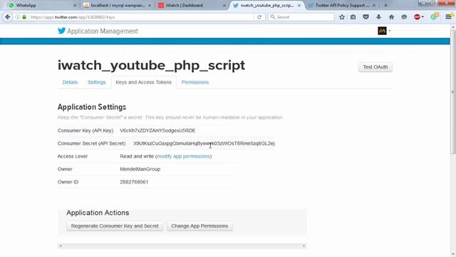 Twitter Login Settings iWatch Youtube Clone PHP Script смотреть онлайн