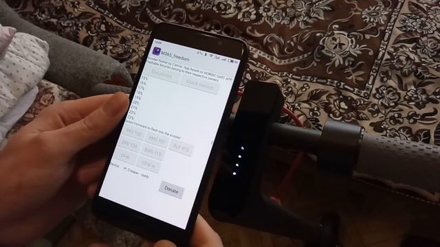 Xiaomi Mijia M365 Прошивка сяоката на кастомную версию 1000Вт до 32 км/ч