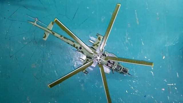 Видеоурок 22. История Кыргызстана в стендовых моделях. Вертолёты Ми - 24А и Ми - 24В. смотреть онлайн