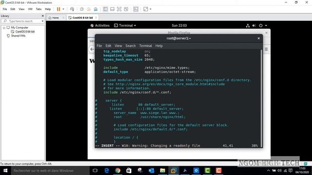 Hébergement multiple sécurisé NGINX sur CentOs 8 смотреть онлайн