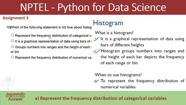 2022 NPTEL Python for Data Science Assignment 3 | Week 3 |99.9% accurate with explanation 2022 смотреть онлайн