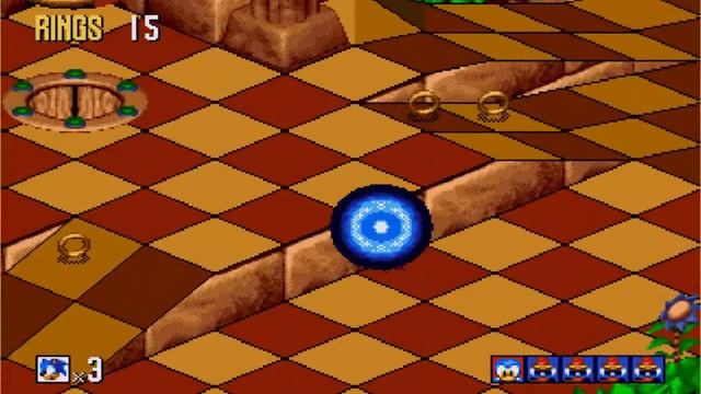 Gameplay Sonic 3D Blast Flickies' Island (Mega Drive) смотреть онлайн